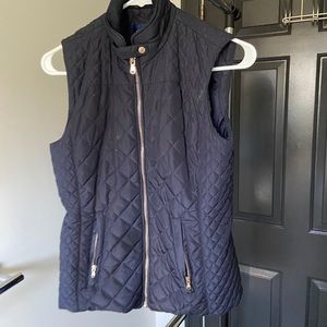Navy Vest from Francescas